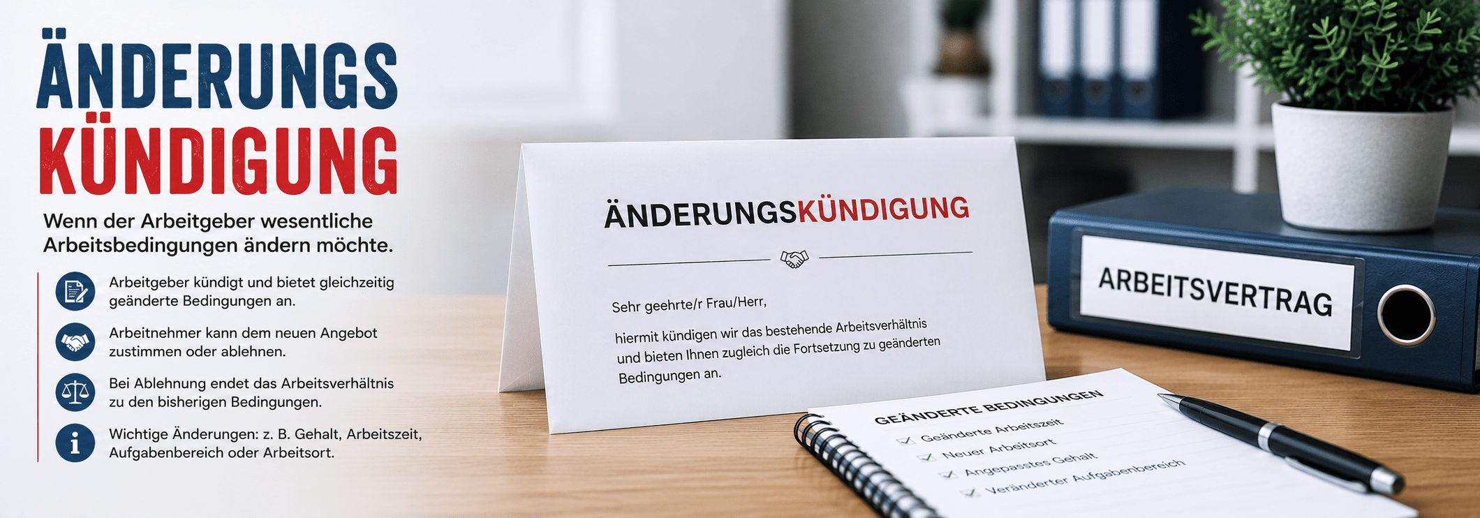 Tipps vom Anwalt für Arbeitsrecht bei einer Änderungskündigung