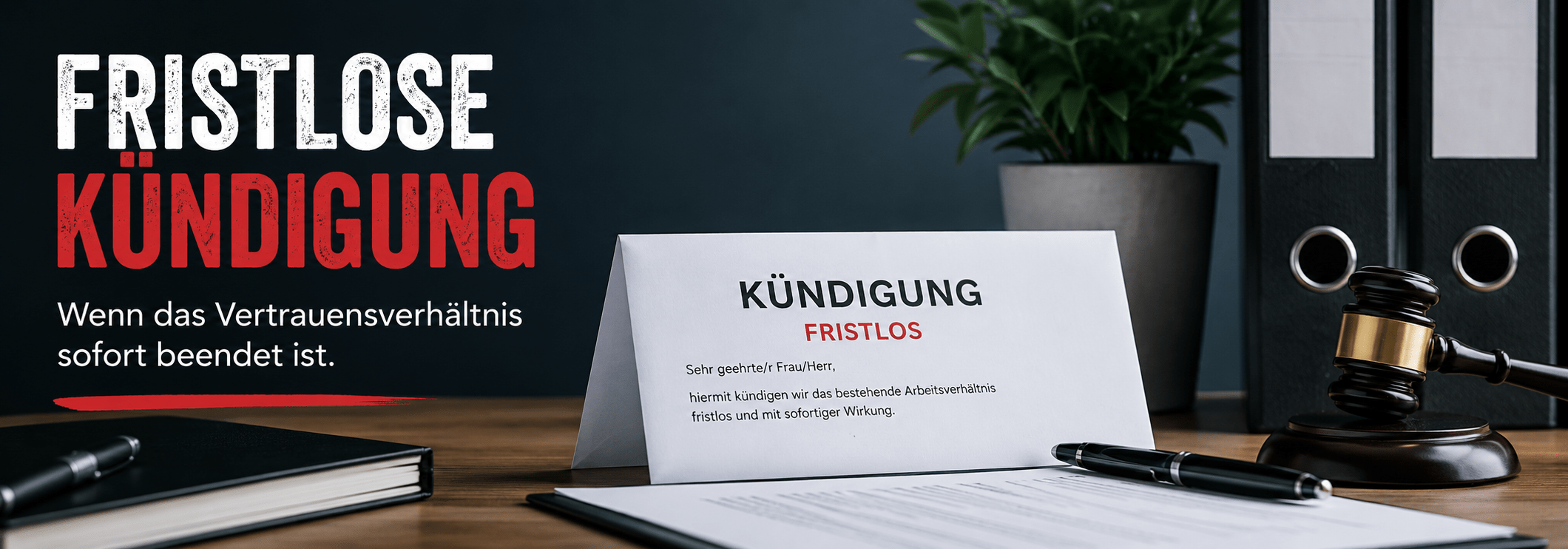 Tipps vom Anwalt für Arbeitsrecht bei fristloser Kündigung des Arbeitsvertrages